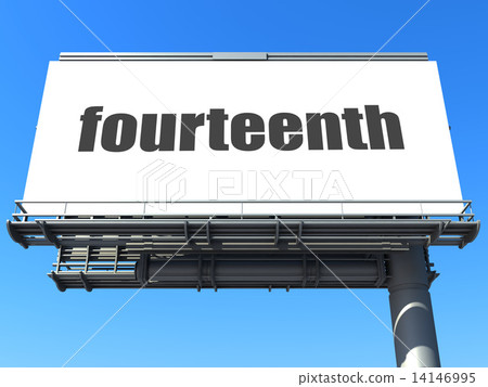 word on billboard 14146995