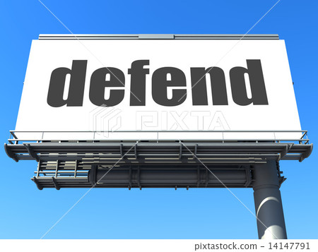 word on billboard 14147791