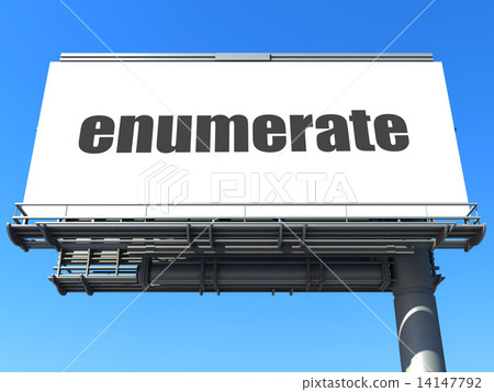 word on billboard 14147792