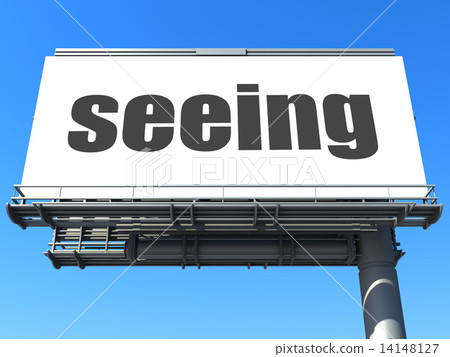 word on billboard 14148127