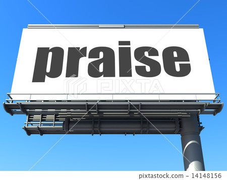word on billboard 14148156