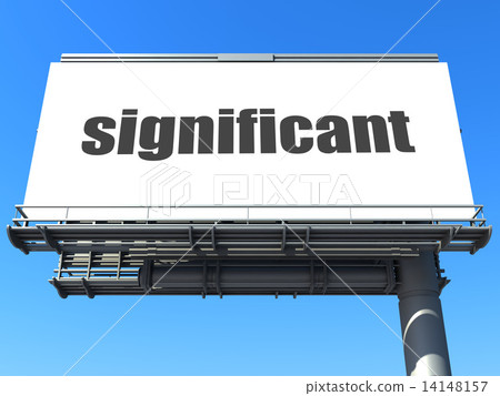 word on billboard 14148157