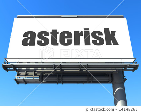 word on billboard 14148263