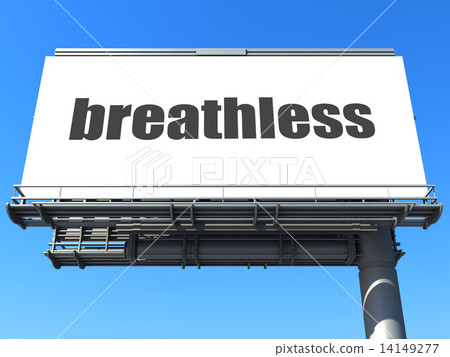 word on billboard 14149277