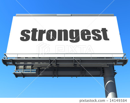 word on billboard 14149384