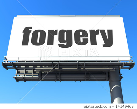 word on billboard 14149462