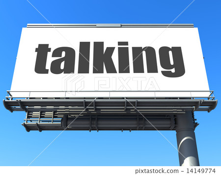 word on billboard 14149774