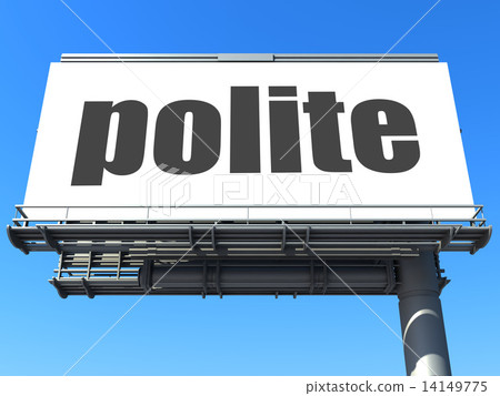 word on billboard 14149775