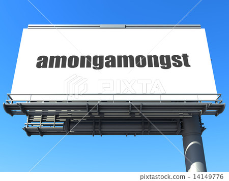 word on billboard 14149776