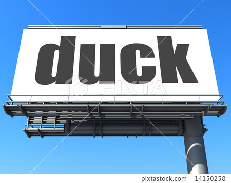 word on billboard 14150258