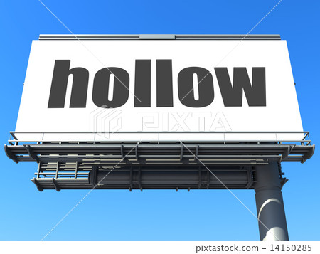 word on billboard 14150285