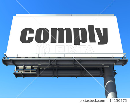 word on billboard 14150373