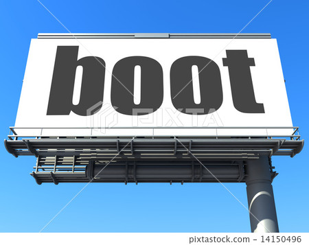 word on billboard 14150496