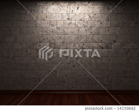 illuminated stone wall illuminated stone wall 14150682