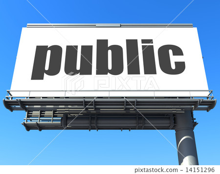 word on billboard 14151296