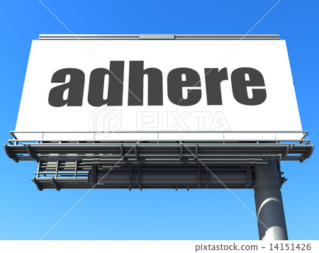 word on billboard 14151426