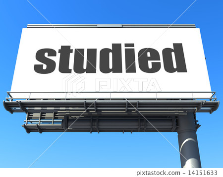 word on billboard 14151633