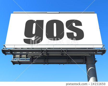 word on billboard 14151650