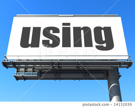 word on billboard 14152039