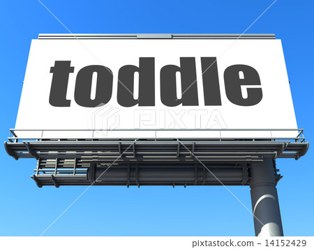 word on billboard 14152429