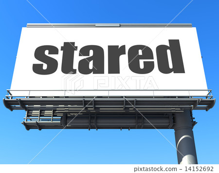 word on billboard 14152692