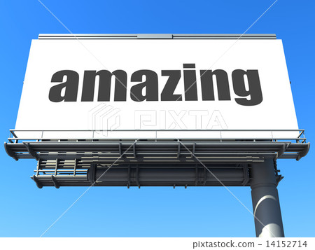 word on billboard 14152714