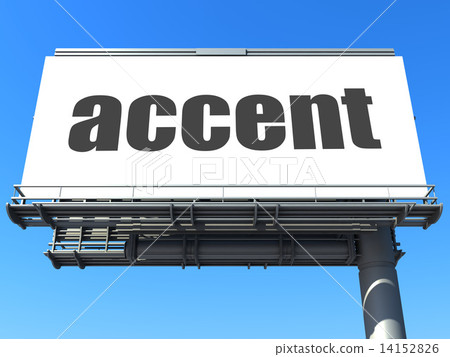 word on billboard 14152826