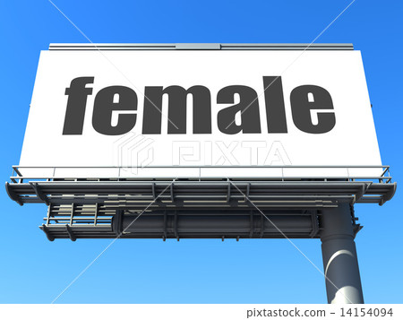 word on billboard 14154094