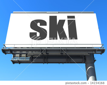 word on billboard 14154168