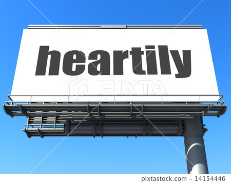 word on billboard 14154446