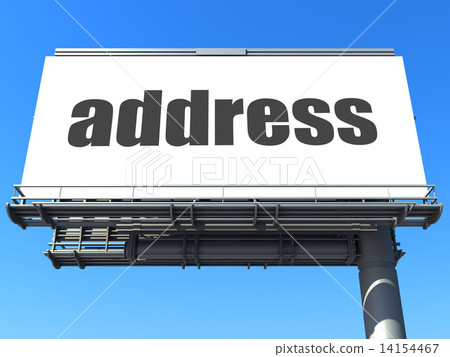 word on billboard 14154467