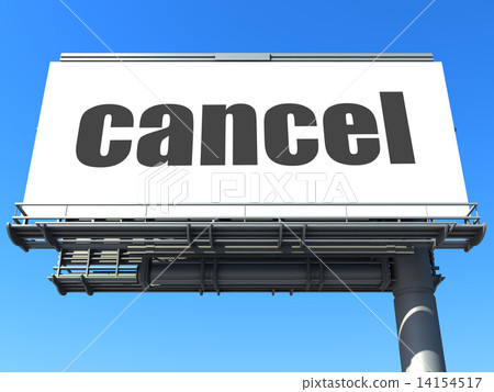 word on billboard 14154517