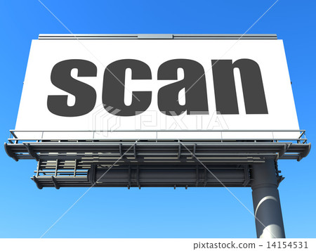 word on billboard 14154531