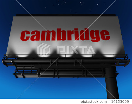 word on billboard 14155009