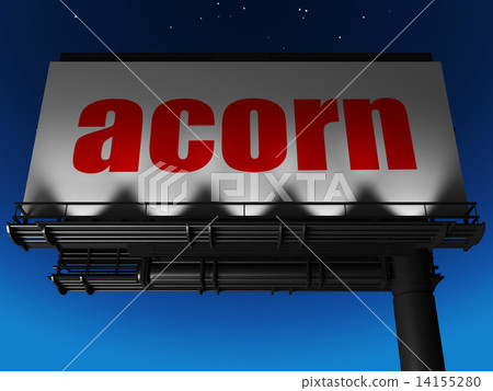 word on billboard 14155280