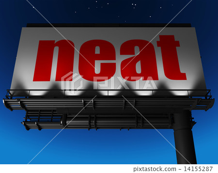 word on billboard 14155287