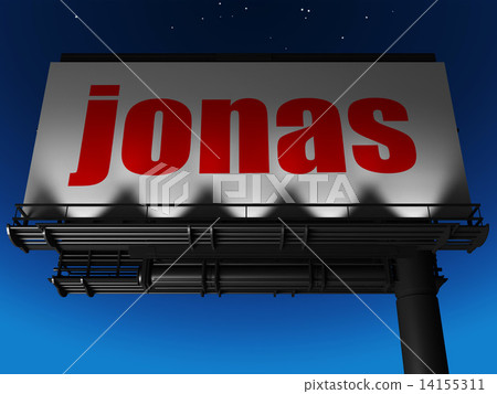 word on billboard 14155311