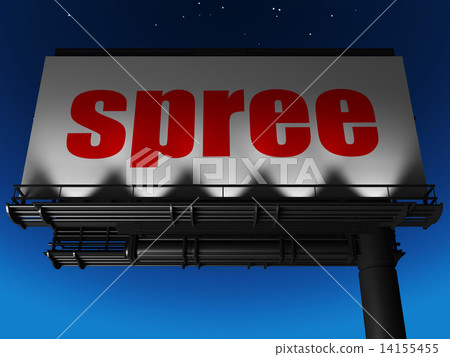 word on billboard 14155455