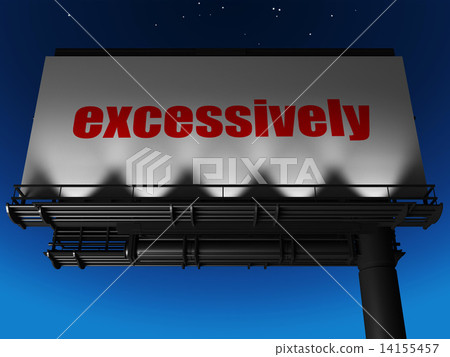 word on billboard 14155457