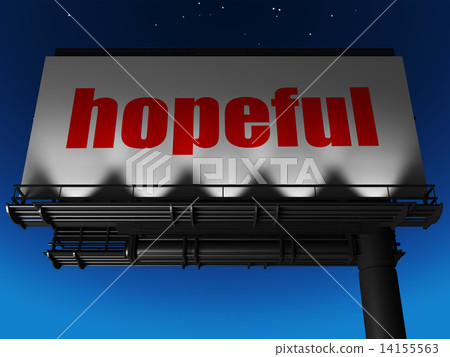 word on billboard 14155563