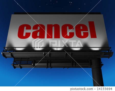 word on billboard 14155694