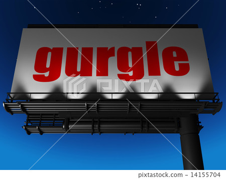 word on billboard 14155704