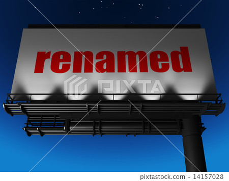 word on billboard 14157028