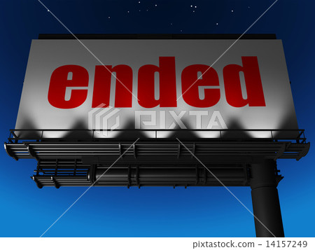 word on billboard 14157249