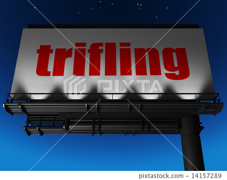 word on billboard 14157289