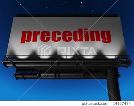 word on billboard 14157484