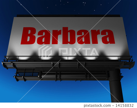 word on billboard 14158832