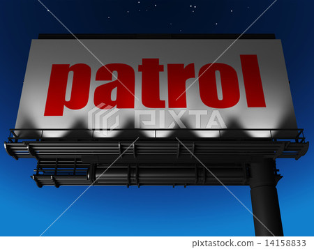 word on billboard 14158833