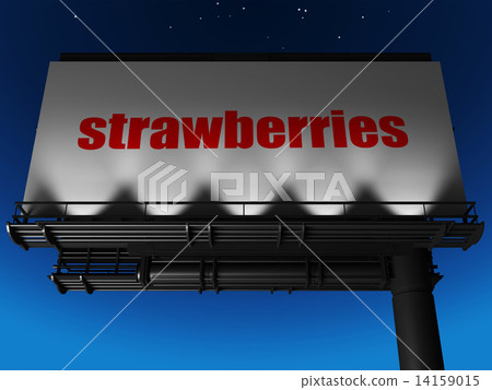 word on billboard 14159015