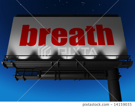 word on billboard 14159035